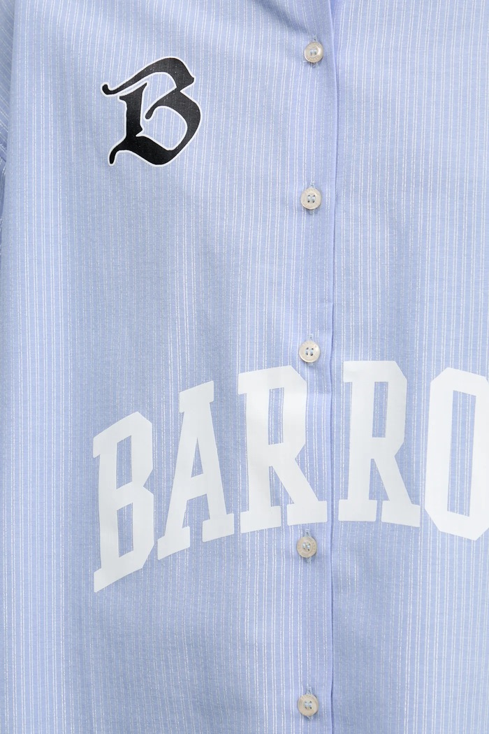 Barrow camicia blu S5BWWOSI124