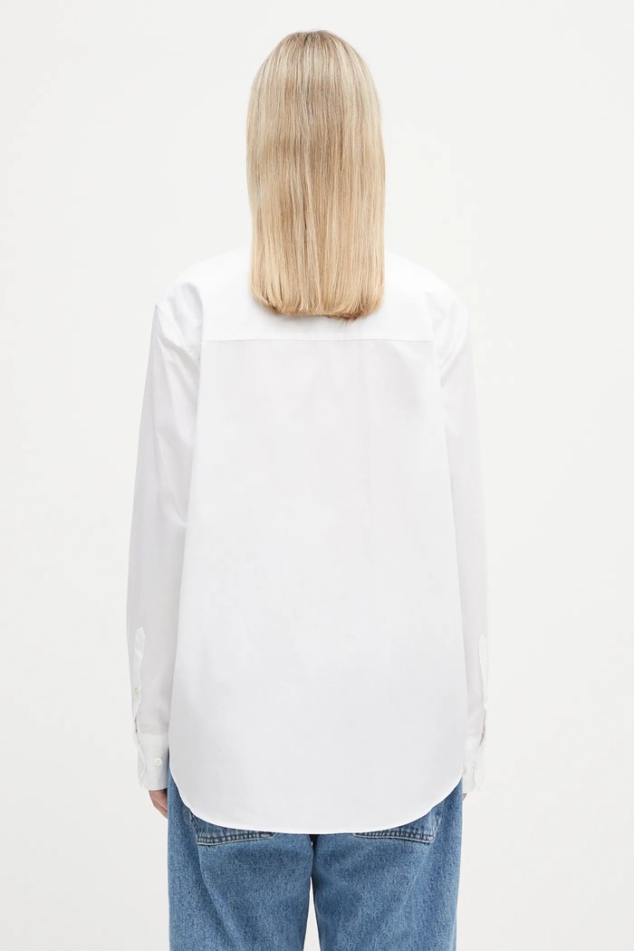 Clothing Anine Bing cotton shirt Essie Shirt A.07.11028 white