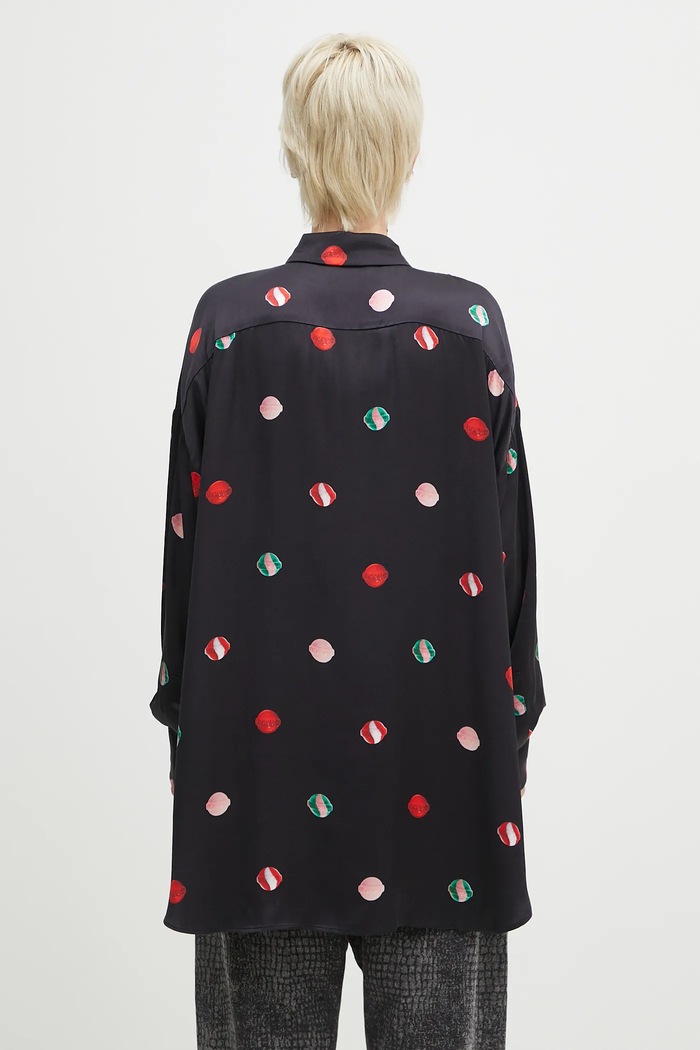 Clothing Fiorucci shirt Lollipop Print W02SPTLO285VI01BK03 black