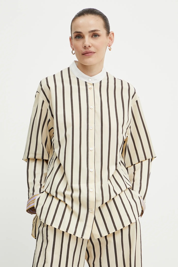 Košulja Forte Forte casual bež 13851.my.shirt