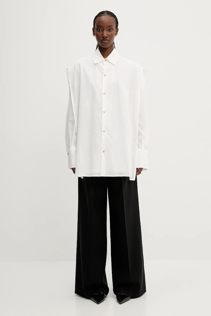 DARKPARK cotton shirt Blanca WSH09.FAC64 white