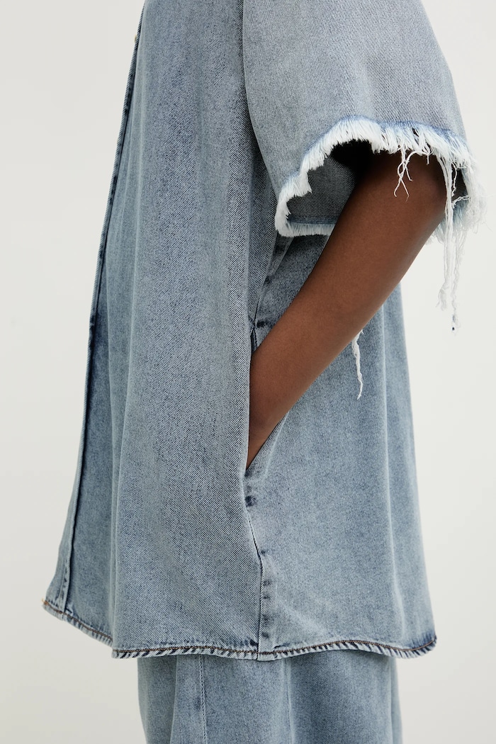 DARKPARK cămașă jeans Tina WSH03.TBL01W021 albastru
