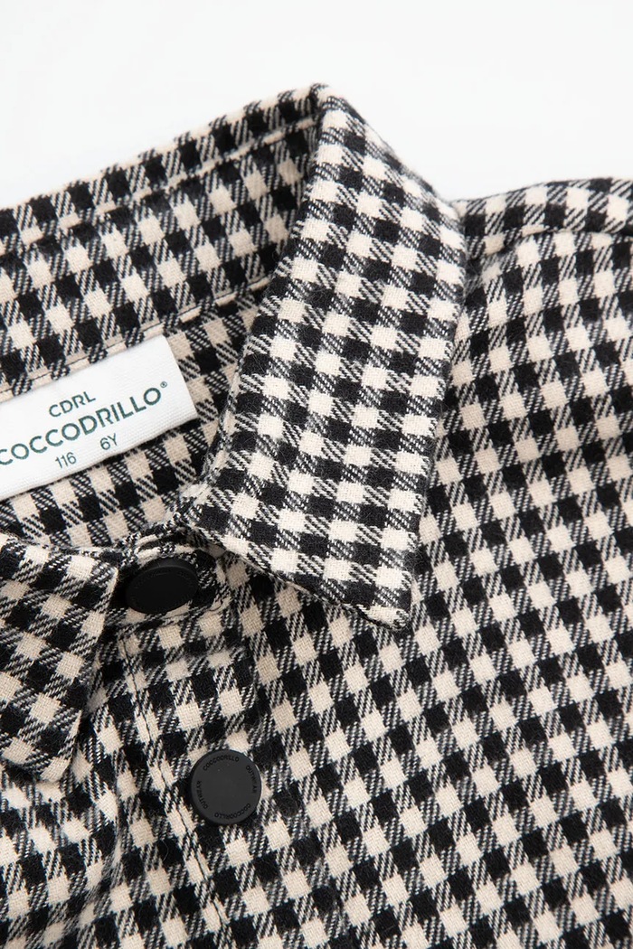 Девочка Детская рубашка Coccodrillo WC5140101RGK чёрный