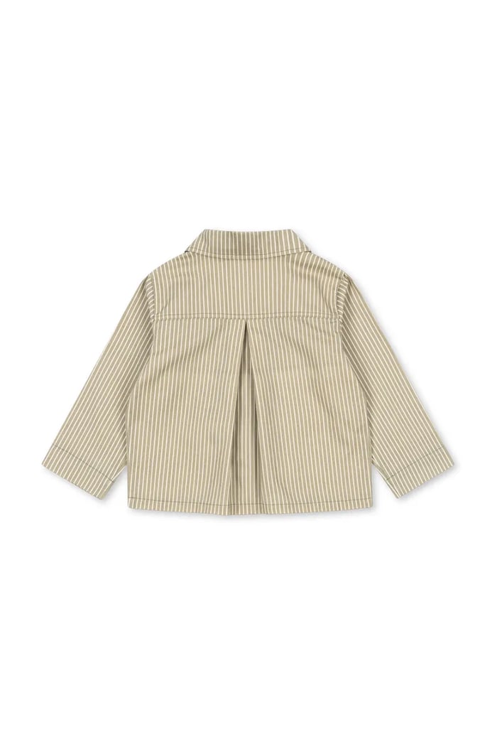 Chlapec Košeľa Konges Sløjd FRANKIE OVER SHIRT GOTS KS103249 béžová