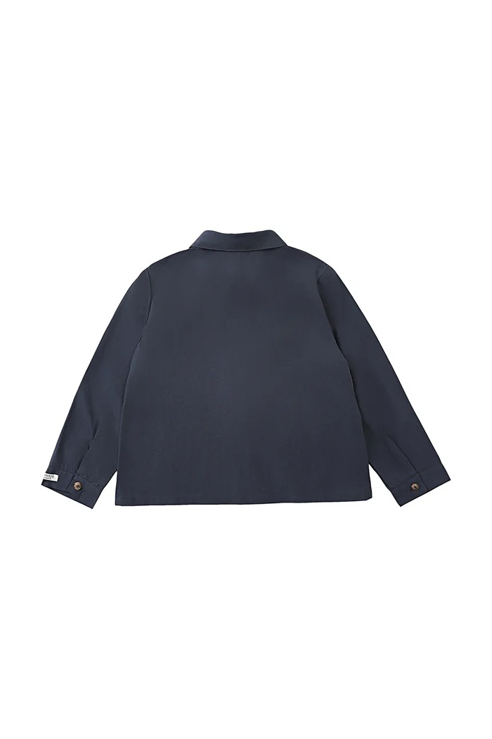 Chłopiec Donsje koszula bawełniana niemowlęca Lauden Shirt Koala 4096502.68.92 granatowy