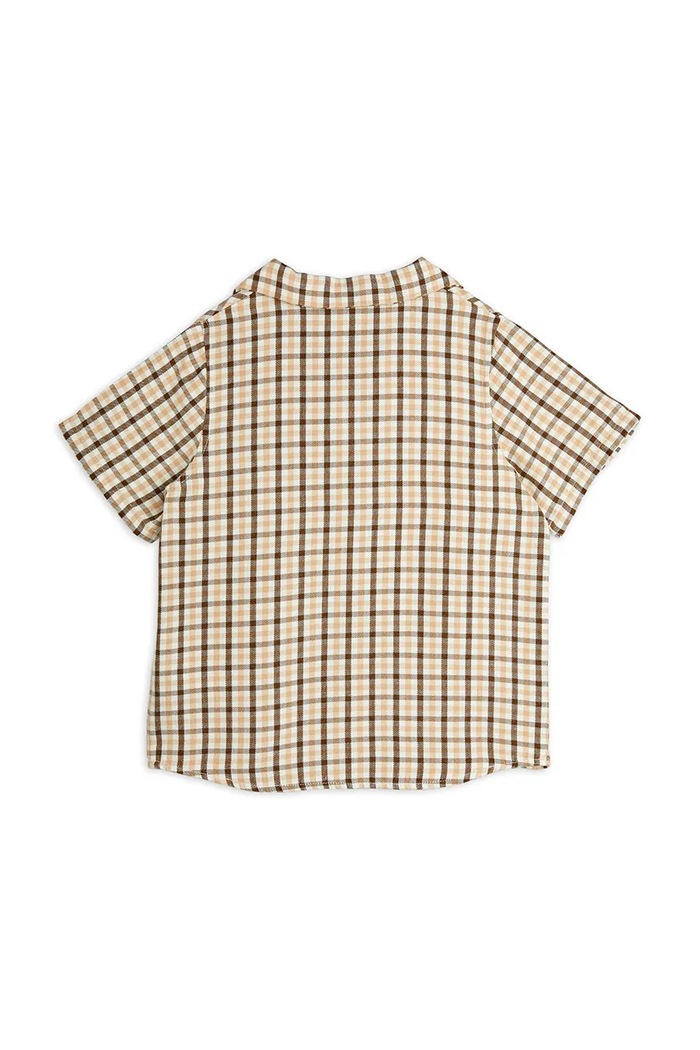 Κοριτσίστικα Πουκάμισο Mini Rodini Gingham 2522016013 μπεζ