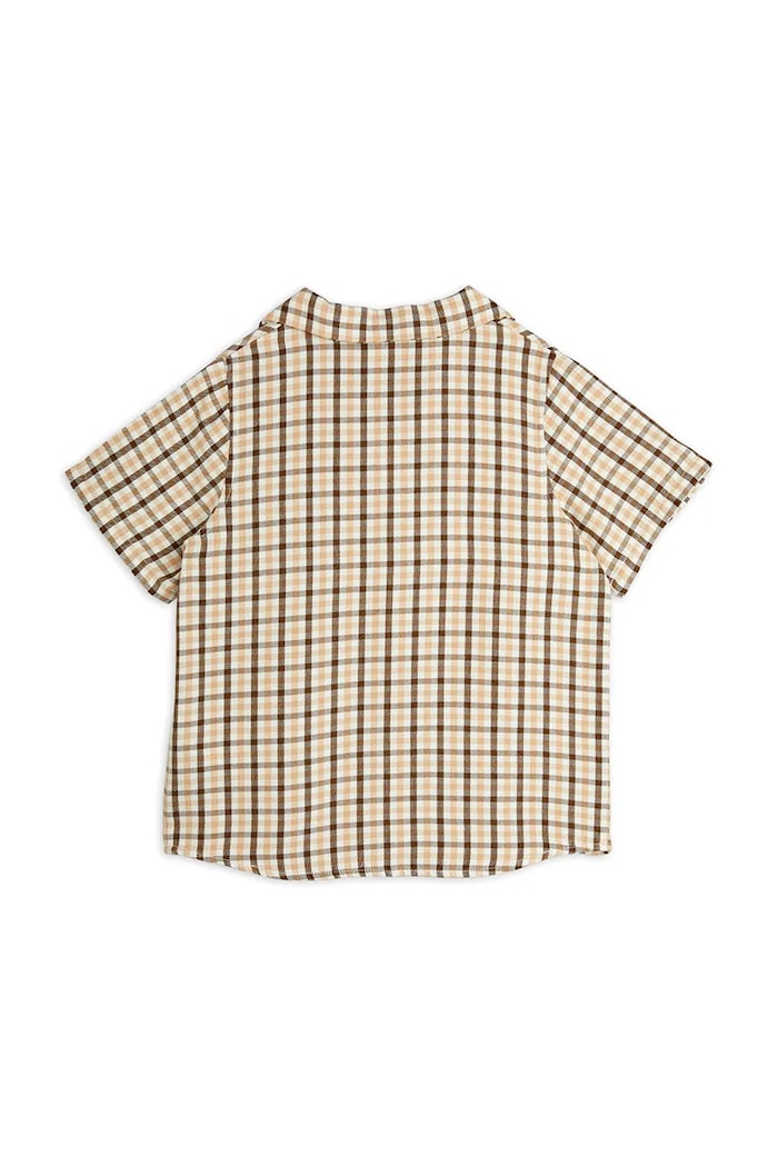 Κοριτσίστικα Πουκάμισο Mini Rodini Gingham 2522016013 μπεζ