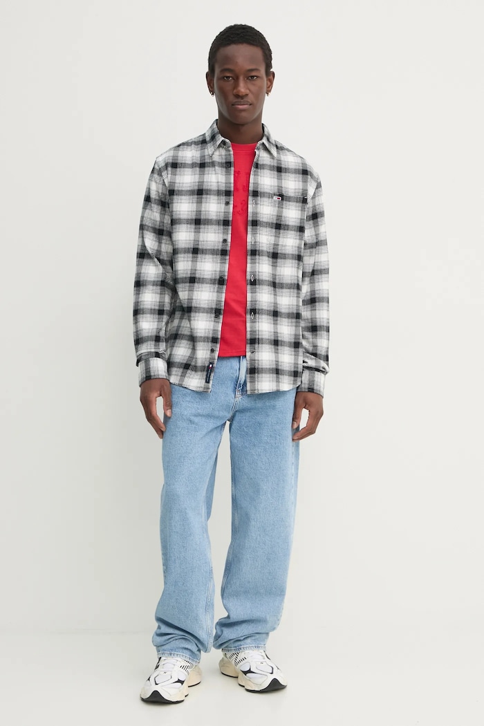 Odjeća Košulja Tommy Jeans DM0DM20670 crna