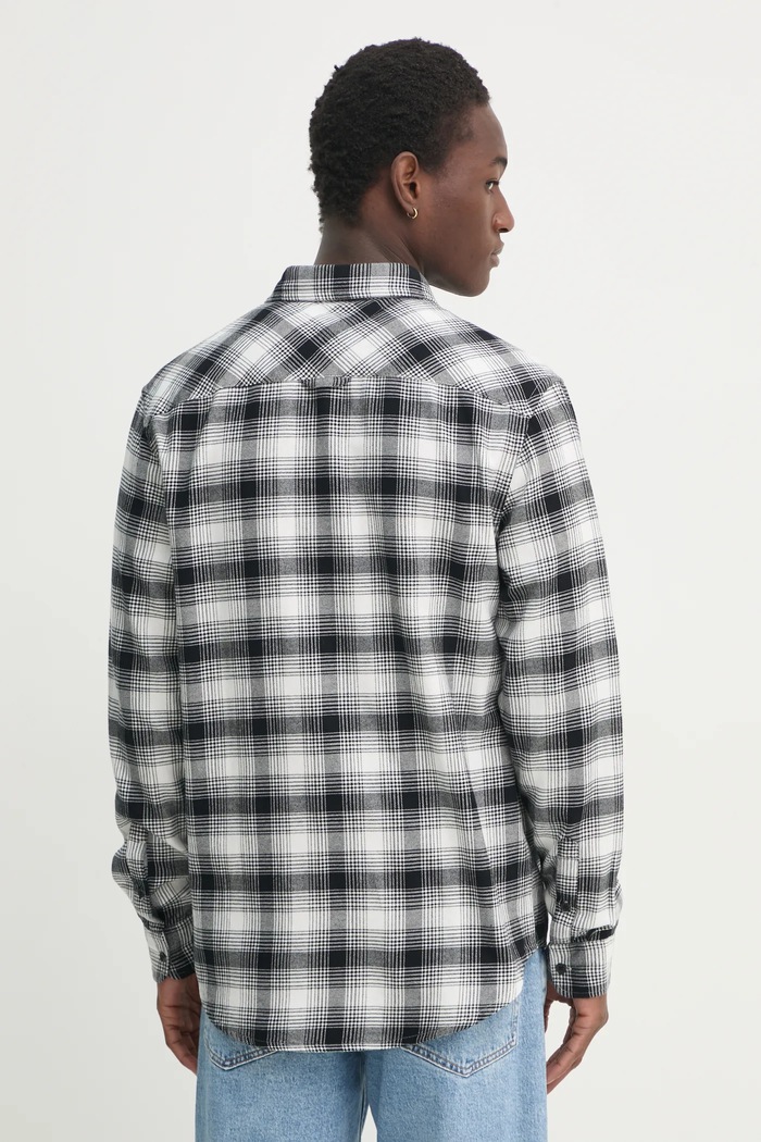 Košulja Tommy Jeans crna DM0DM20670