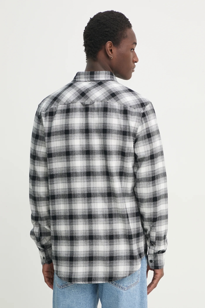 Košulja Tommy Jeans crna DM0DM20670