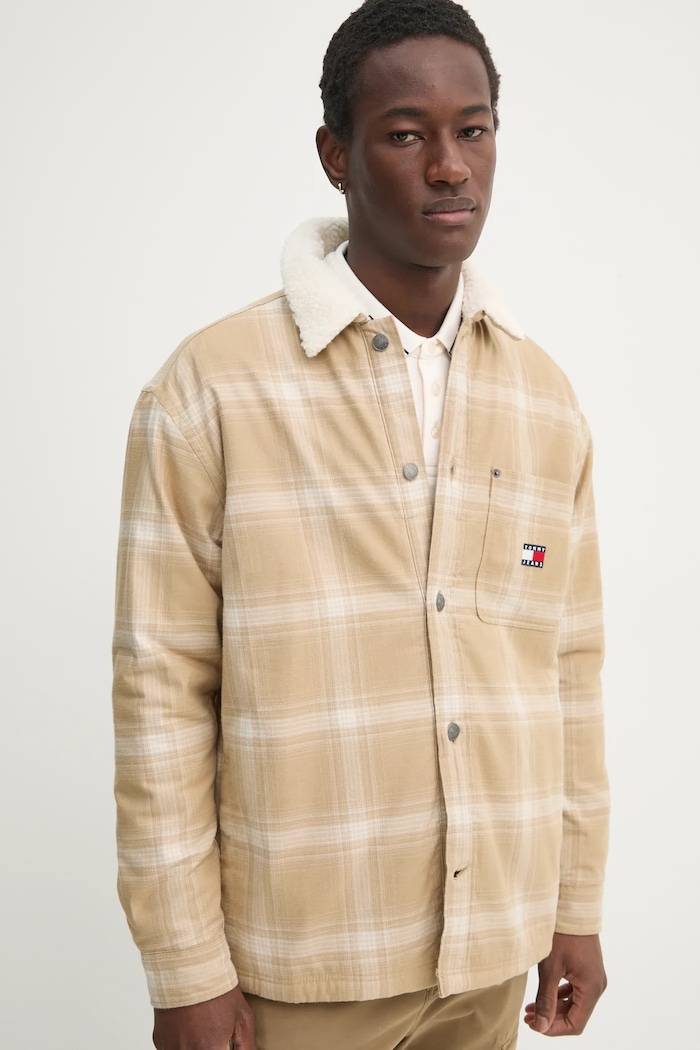 Kurtka Tommy Jeans beżowy DM0DM20241