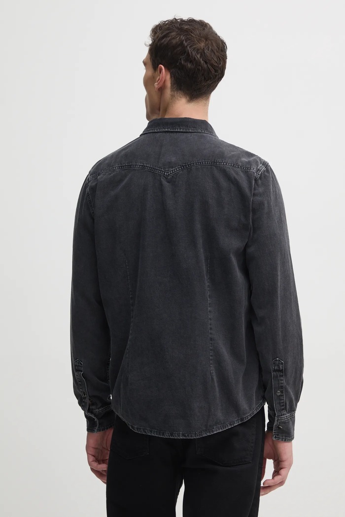 Odzież Karl Lagerfeld koszula jeansowa 551851.605901 czarny