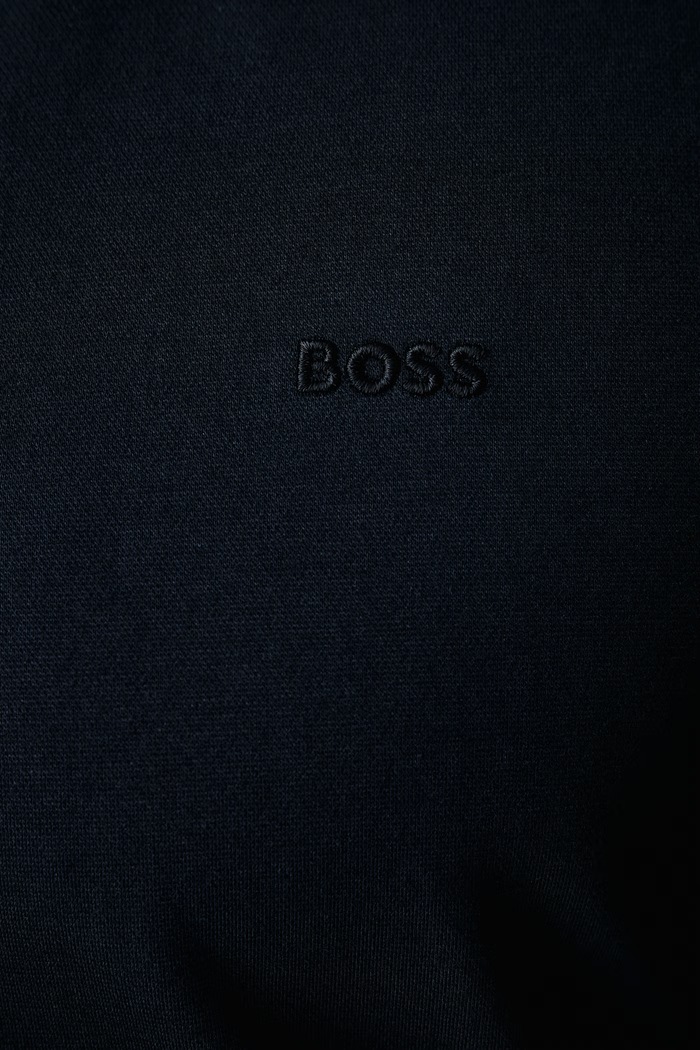 Koszula męska bawełniana Mysoft_2_M BOSS Orange granatowy 50519748