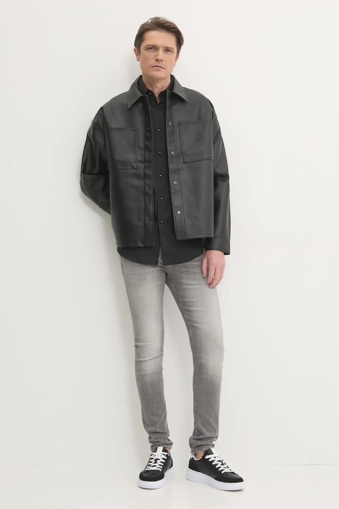 Îmbrăcăminte Calvin Klein Jeans Camasa J30J326731 negru