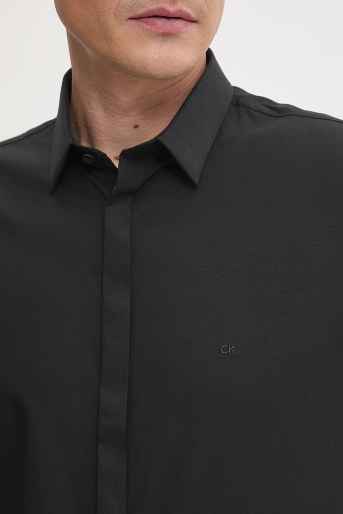 Calvin Klein Koszula K10K109891 czarny SS25