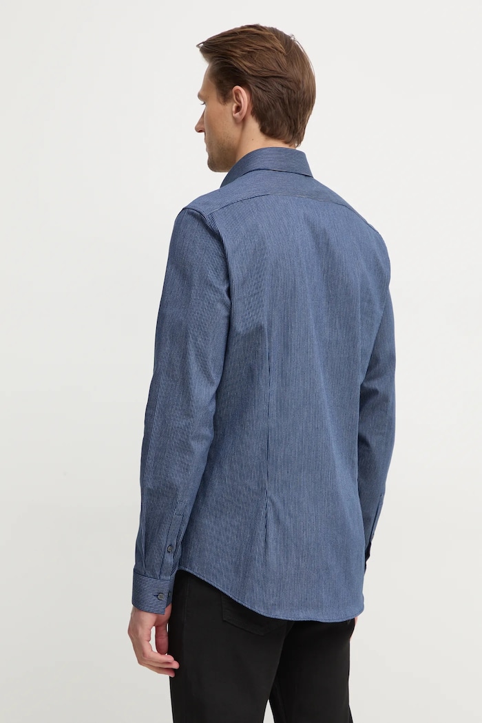 Odzież Calvin Klein koszula K10K113844 granatowy