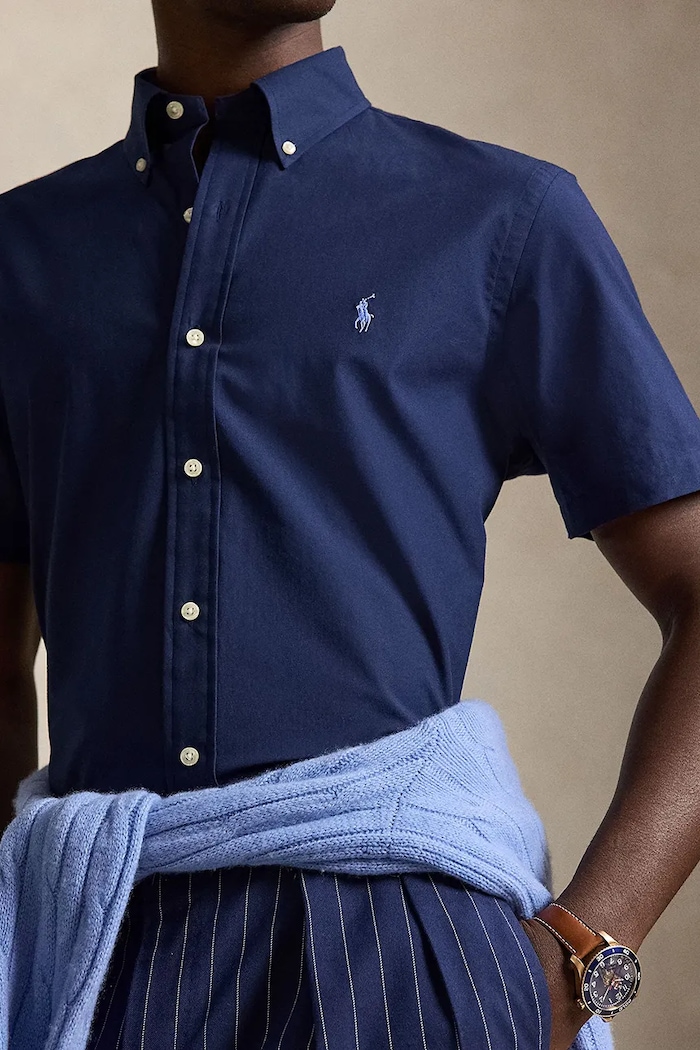 Polo Ralph Lauren pamut ing sötétkék 710945315