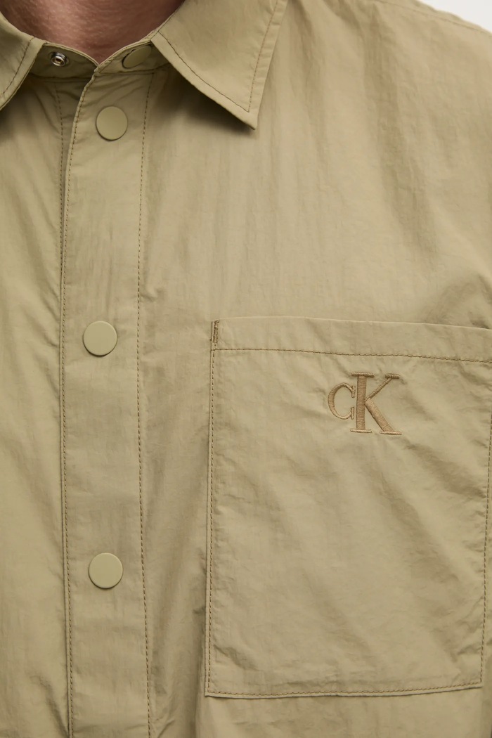 Calvin Klein camasa KM0KM01086 verde