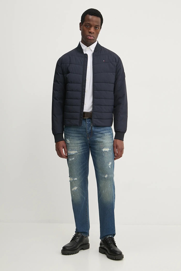 Tommy Hilfiger pamut ing MW0MW37571 fehér SS25