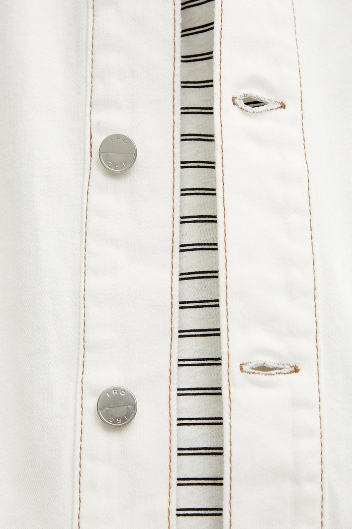 Jeans srajca IRO MP18CHERIFFA bež