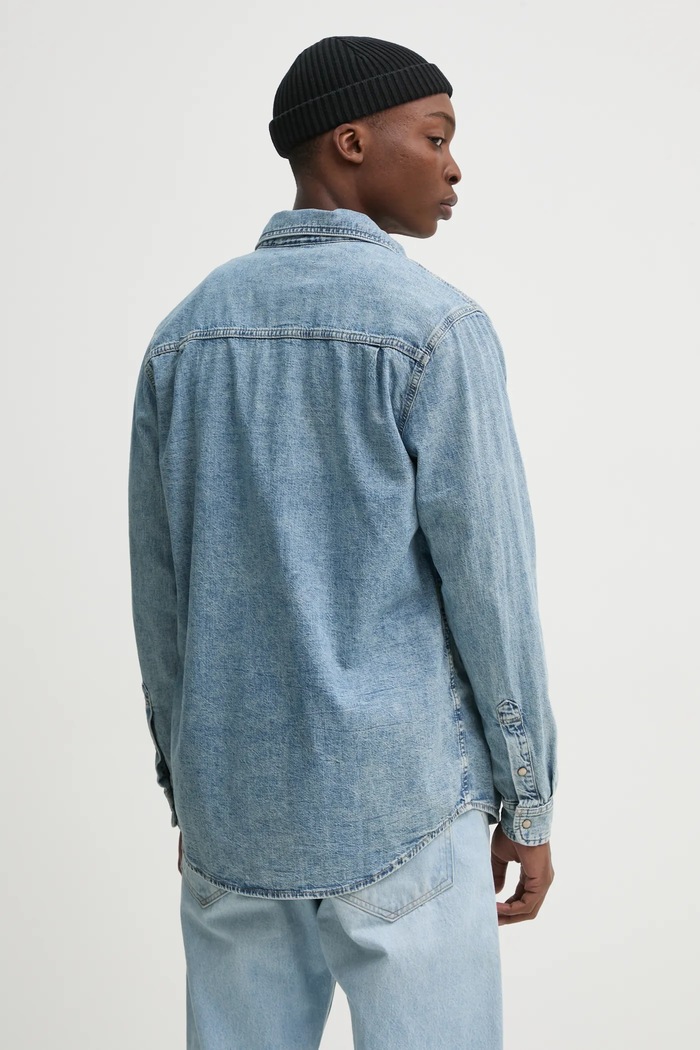 Îmbrăcăminte Samsoe Samsoe camasa jeans M24400076 albastru