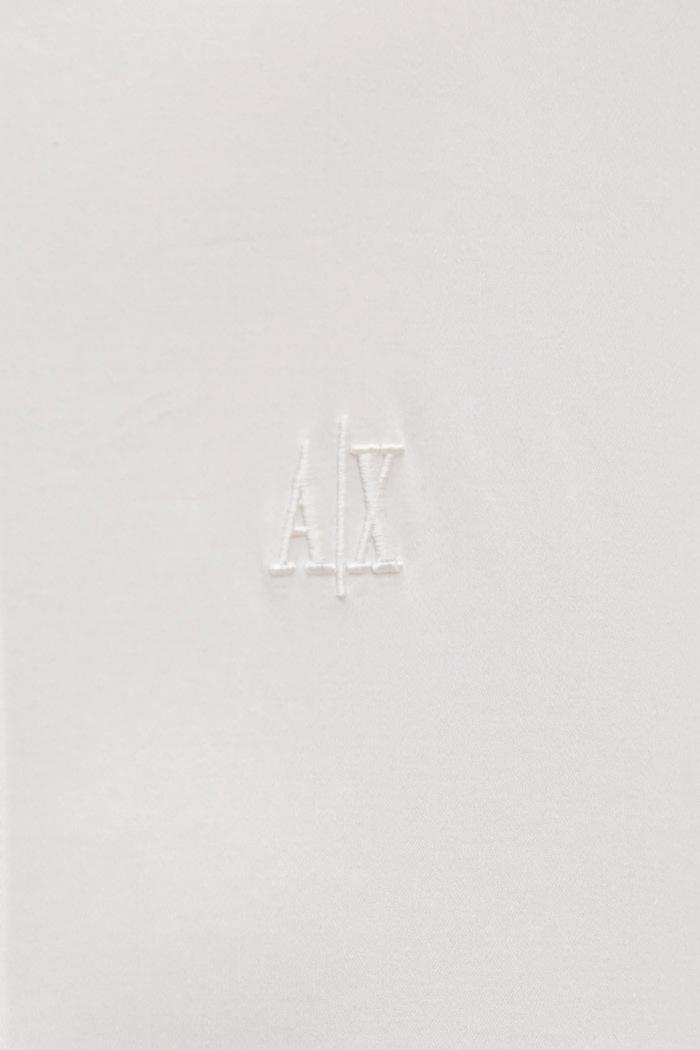 Armani Exchange košile pánská bavlněná s elastanem XM000339.AF10192.NOS bílá