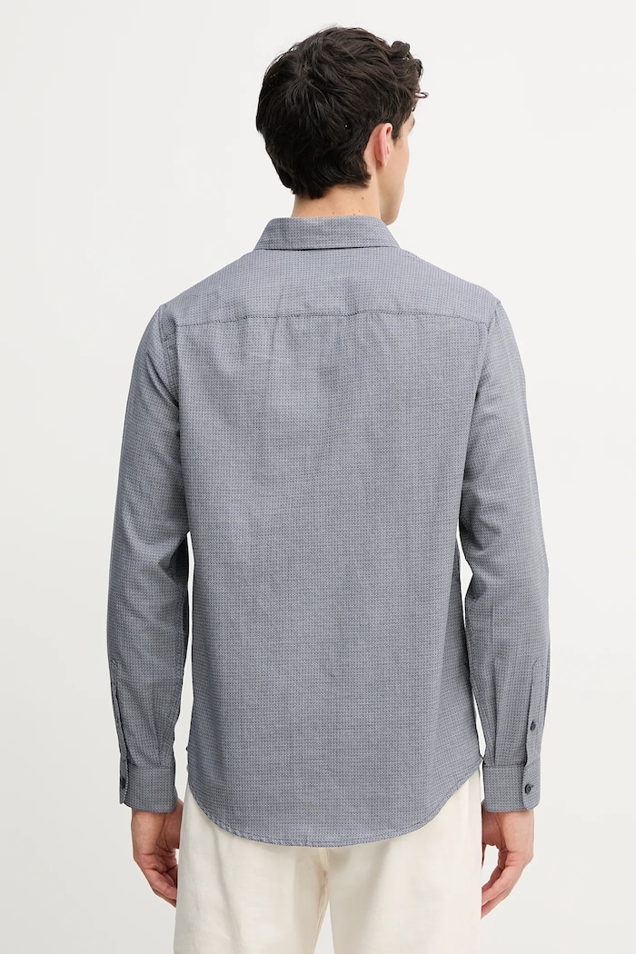 Odzież Armani Exchange koszula bawełniana XM000442.AF13080 granatowy