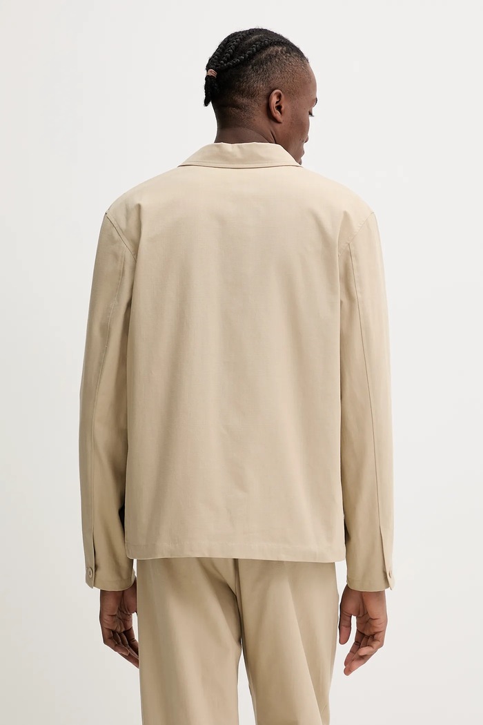 Odzież A.P.C. koszula veste rodney COHFU.H32009 beżowy