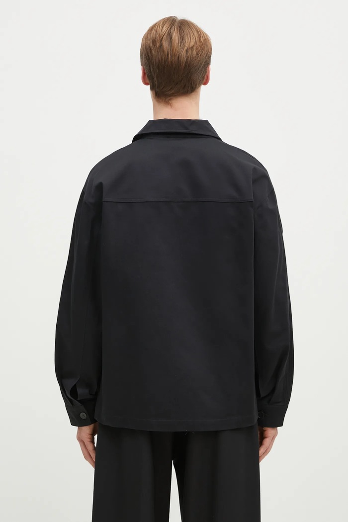 Дрехи Памучна риза adidas Originals Essential JC9602 черен