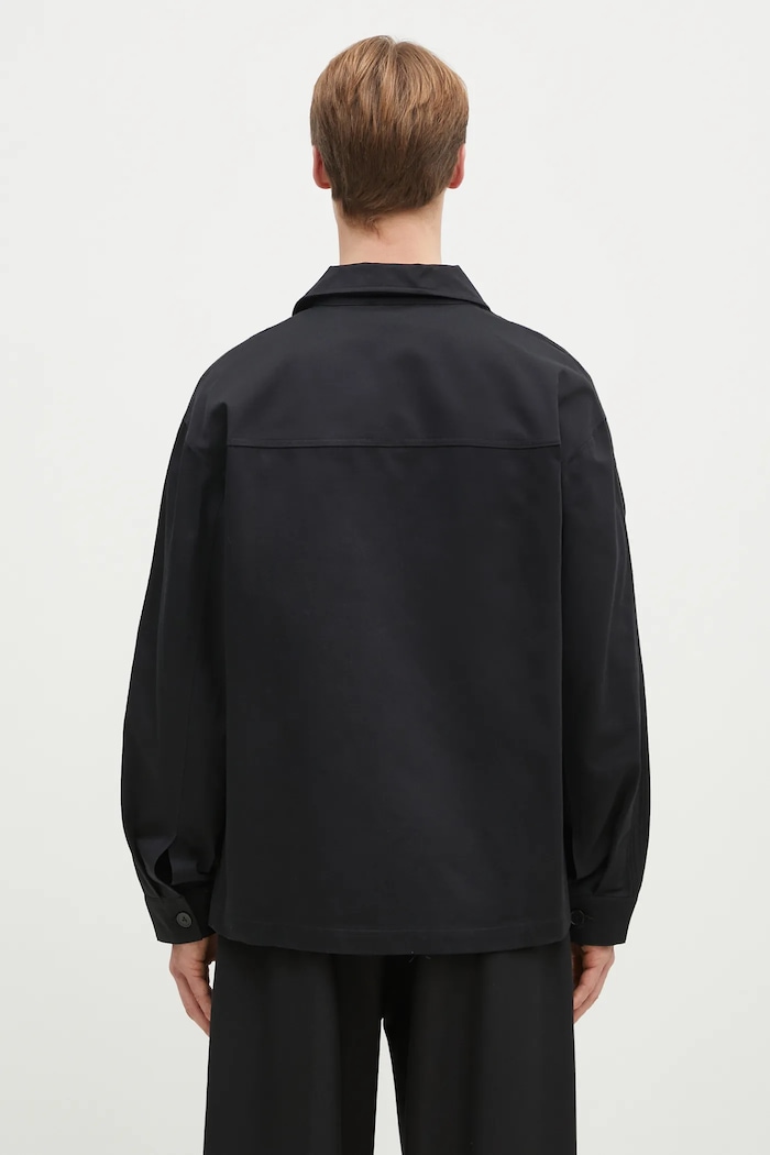 Дрехи Памучна риза adidas Originals Essential JC9602 черен