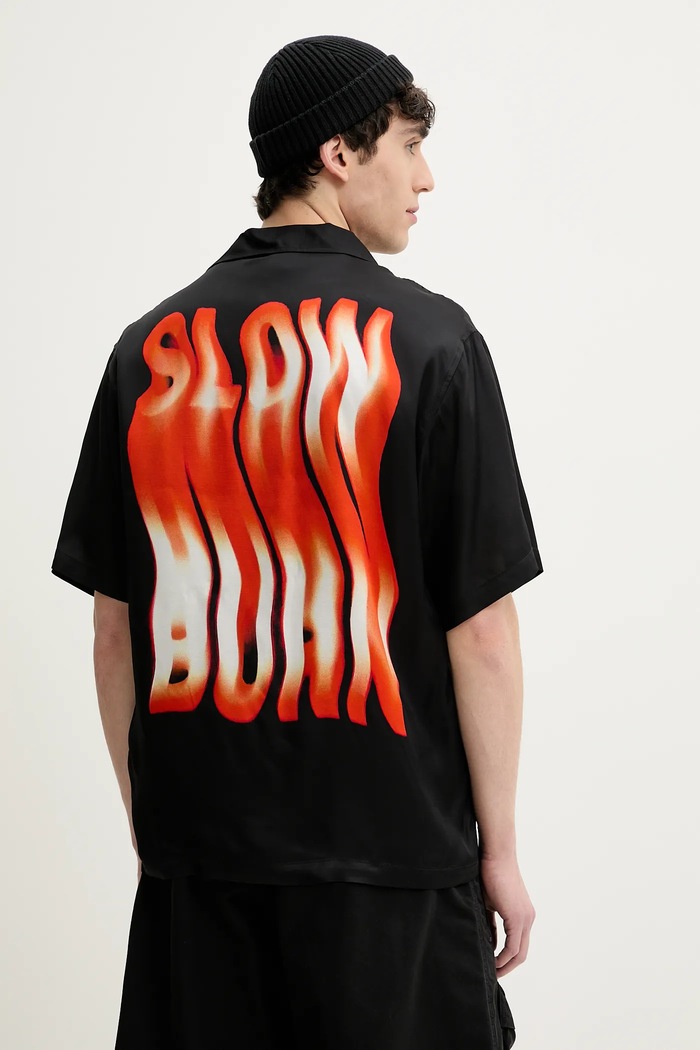 Oblačila Srajca Diesel S-KAROL-A SHIRT A16460.0KNAK črna