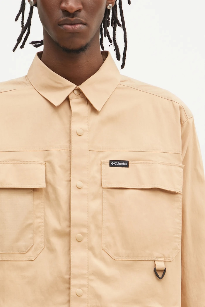 Риза Columbia Landroamer Twill бежов 2120581