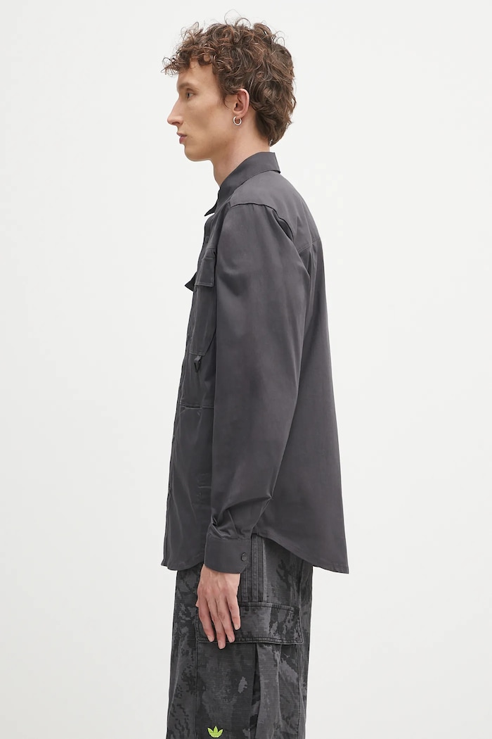 Columbia camicia Landroamer Twill 2120581 grigio SS25
