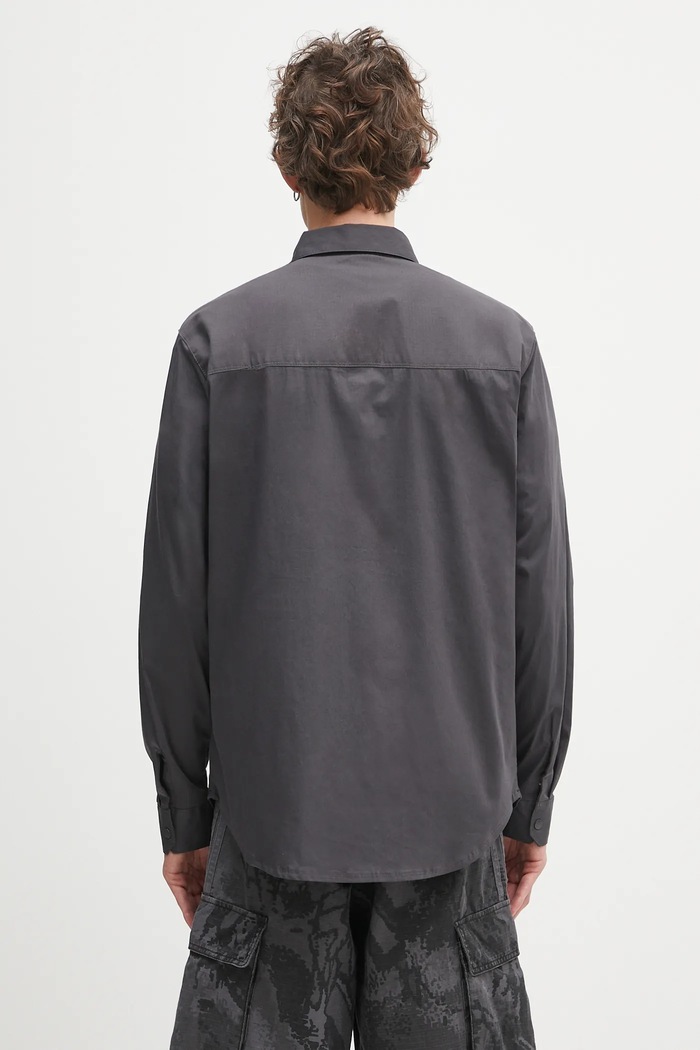 Abbigliamento Columbia camicia Landroamer Twill 2120581 grigio