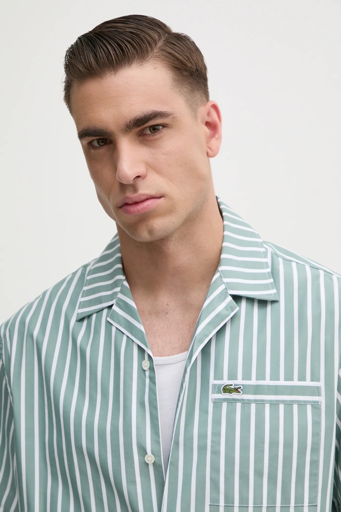 Πουκάμισο Lacoste πράσινο CH9083