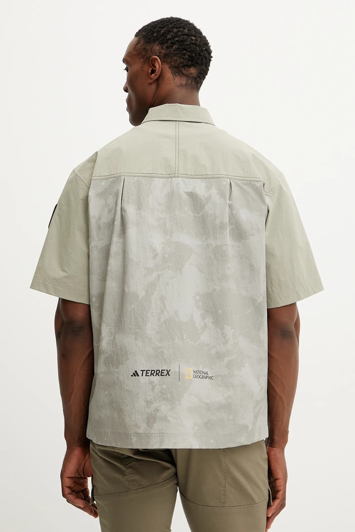 Oblačila Srajca adidas TERREX x National Geographic JD5946 zelena