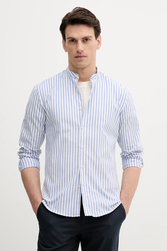 Lindbergh cămașă cu modele albastru 30.203536.BLUE