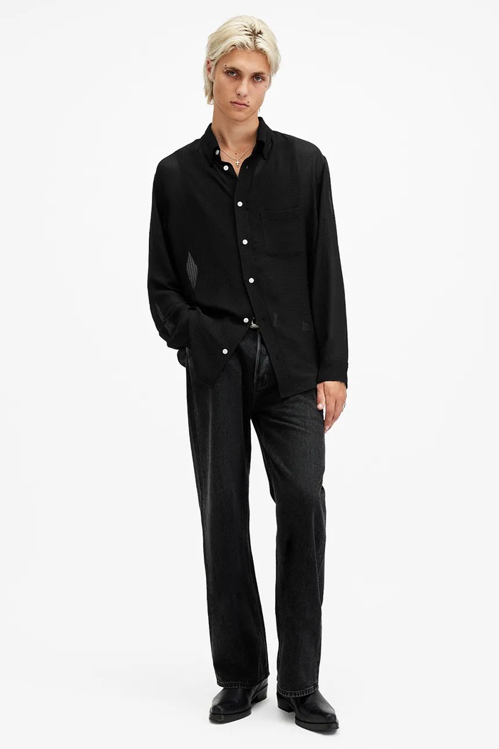 Πουκάμισο AllSaints ANDO M037SC