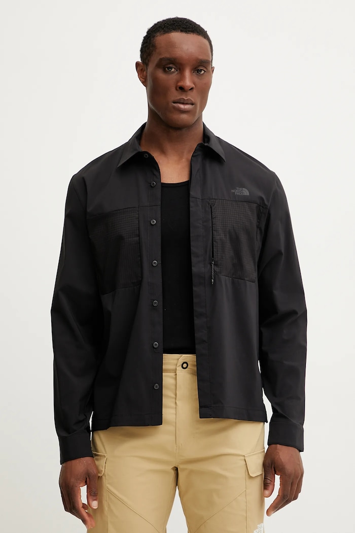 The North Face Cămașă Lightrange negru NF0A8B53JK31