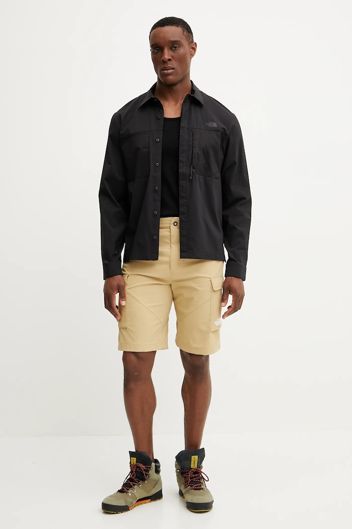 The North Face Cămașă Lightrange NF0A8B53JK31 negru SS25