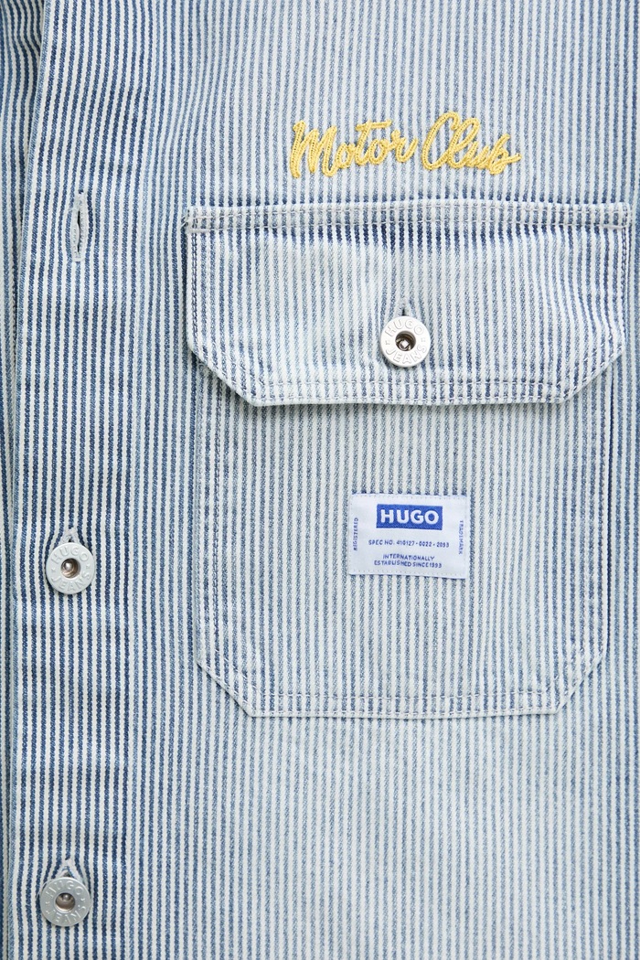 Τζιν μπουφάν Hugo Blue 50539045 μπλε