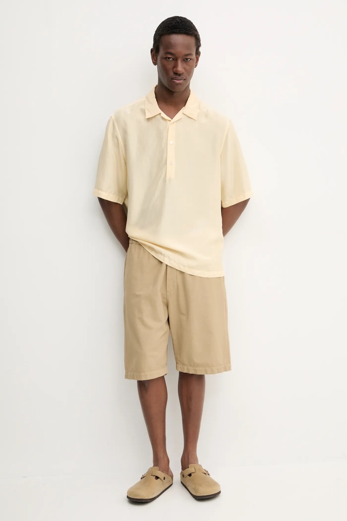 BARENA VENEZIA Camicia Mola CAU5072.4134 rumena SS25