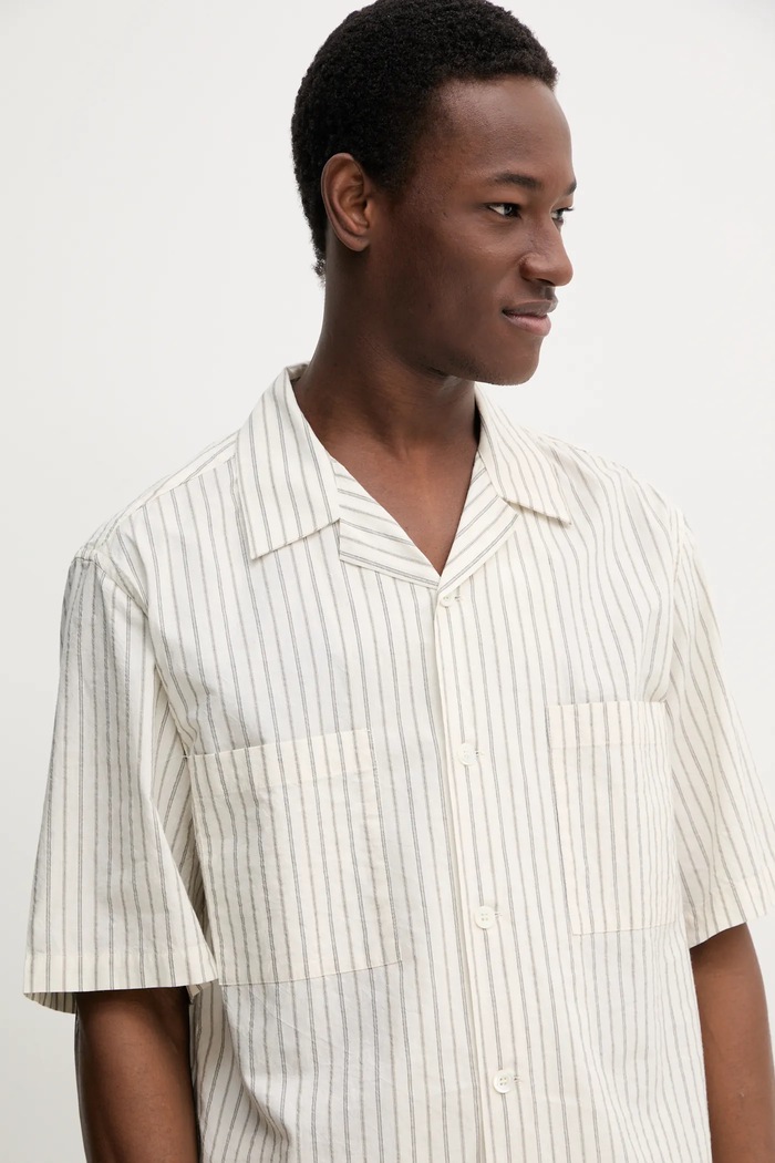 BARENA VENEZIA camasa din bumbac Camicia Mola bej CAU5073.2764