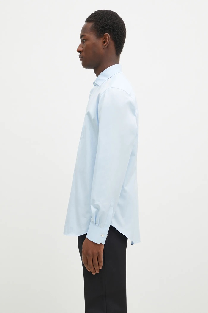 Bavlněná košile Paul Smith M1R.790Y.M00050 modrá SS25