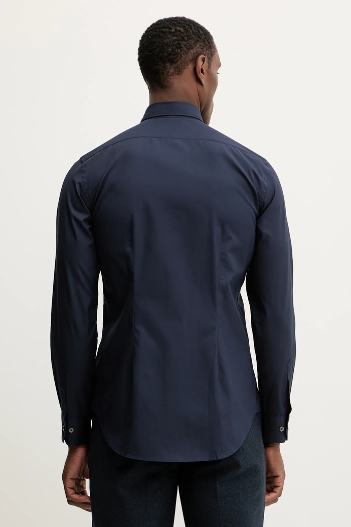 Odzież Paul Smith koszula bawełniana M1R.790Y.M00050 granatowy