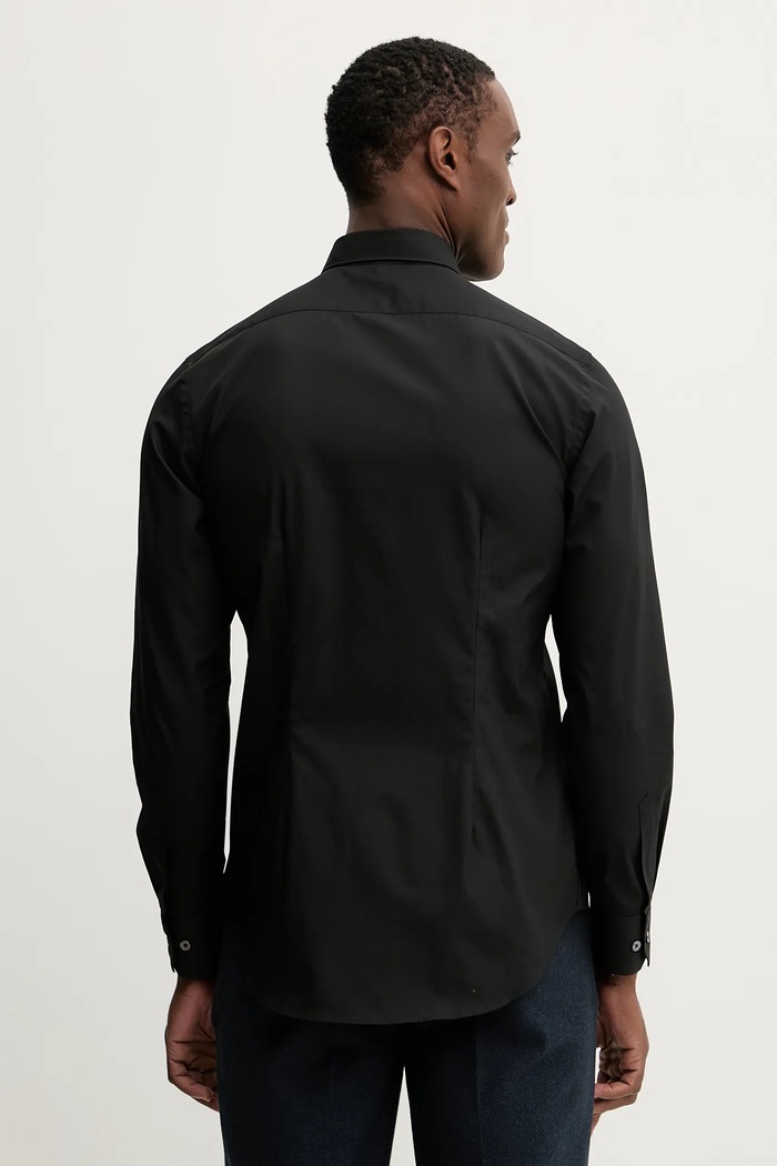 Oblečenie Bavlnená košeľa Paul Smith M1R.790Y.M00050 čierna