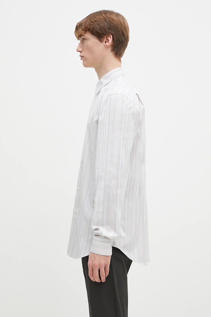 Хлопковая рубашка Paul Smith M1R.800P.P00811 белый SS25