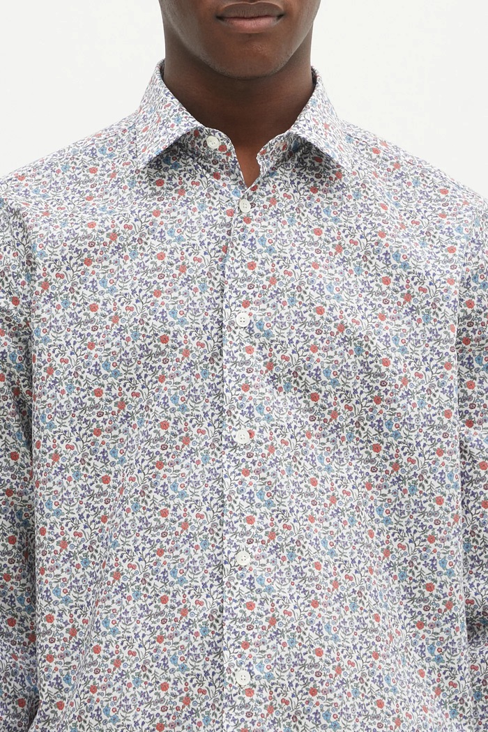 Bavlněná košile Paul Smith modrá M1R.800P.P02562