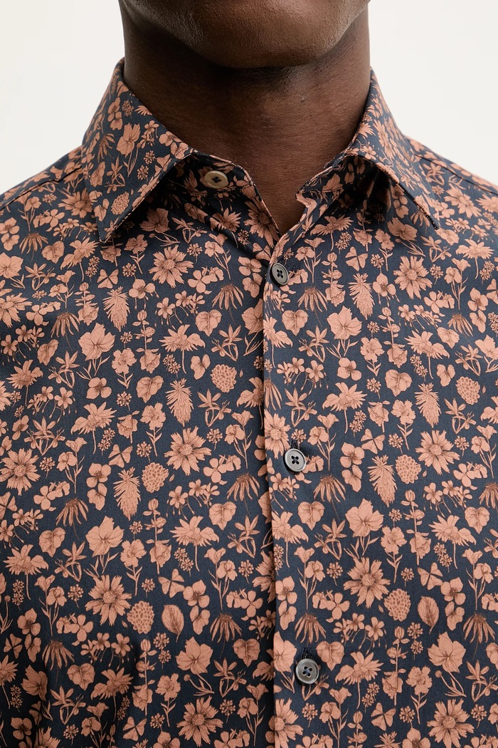 Paul Smith koszula bawełniana M1R.800P.P02609 granatowy