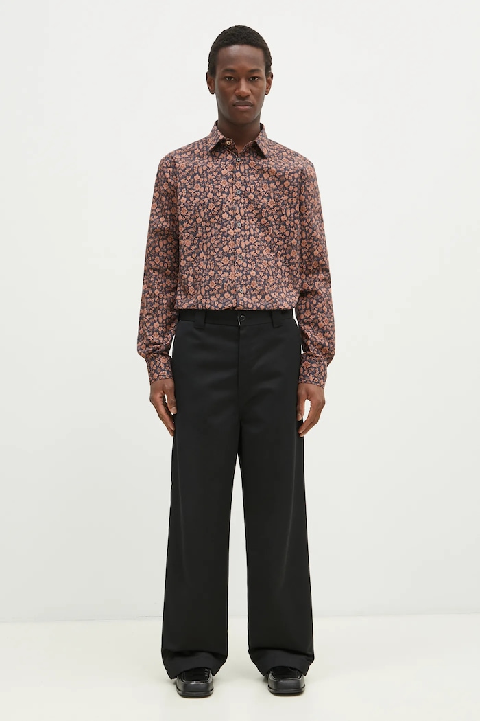 Paul Smith camicia in cotone M1R.800P.P02609 blu navy